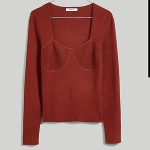 Madewell NWT The Signature Knit Sweater Top